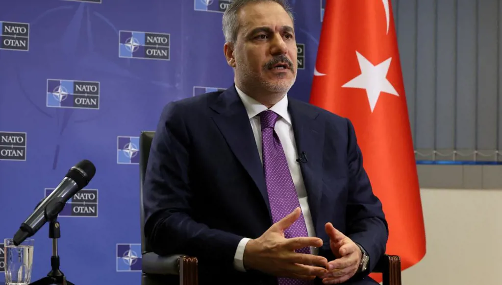 وزير الخارجية التركي هاكان فيدان