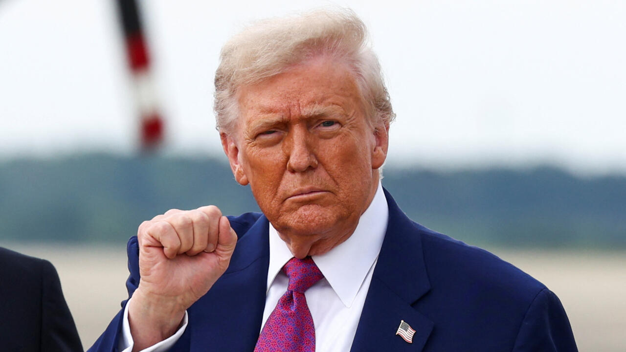 ترامب (أ ف ب).