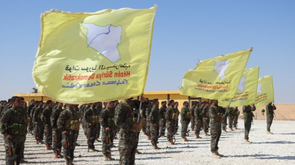 قوات سوريا الديموقراطية (مواقع).