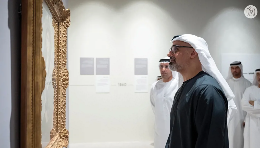 ولي العهد يفتتح "فن أبوظبي": معرض عالمي بأصوات وألوان من 34 بلداً