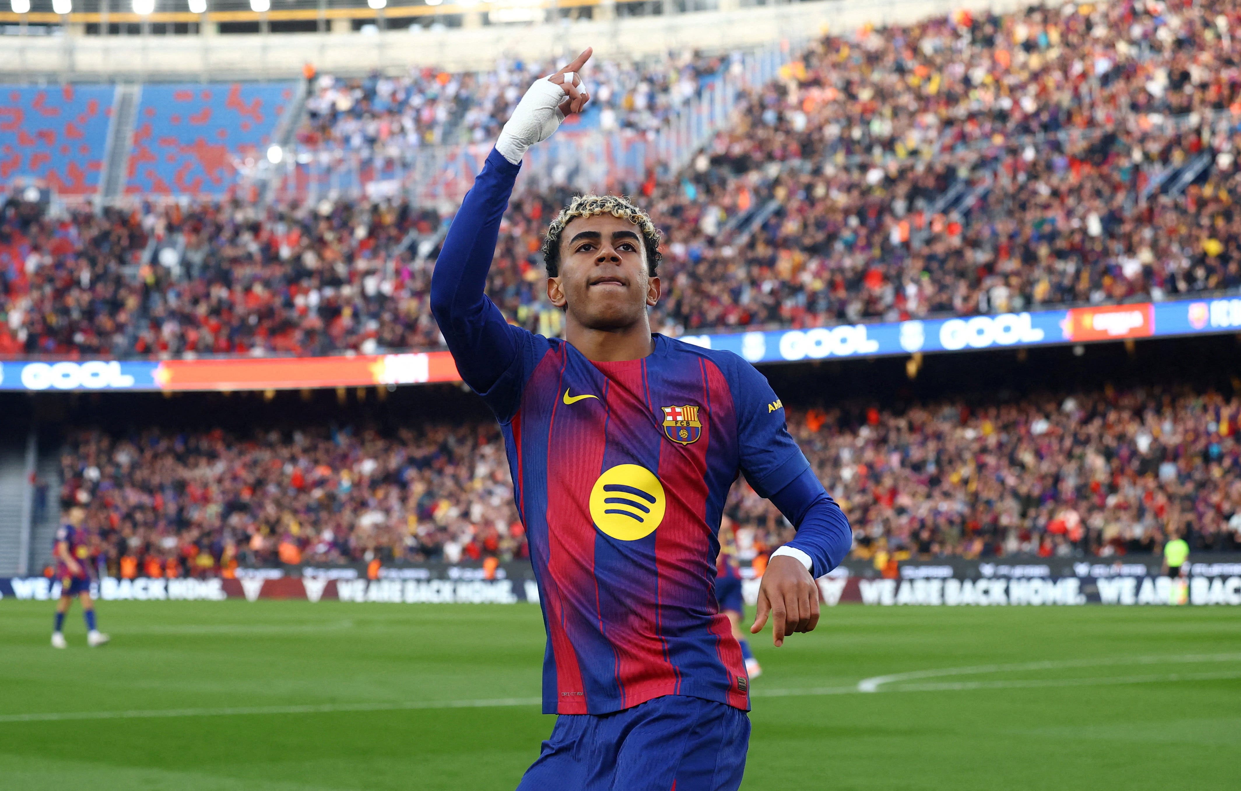 لامين يامال. (وكالات)