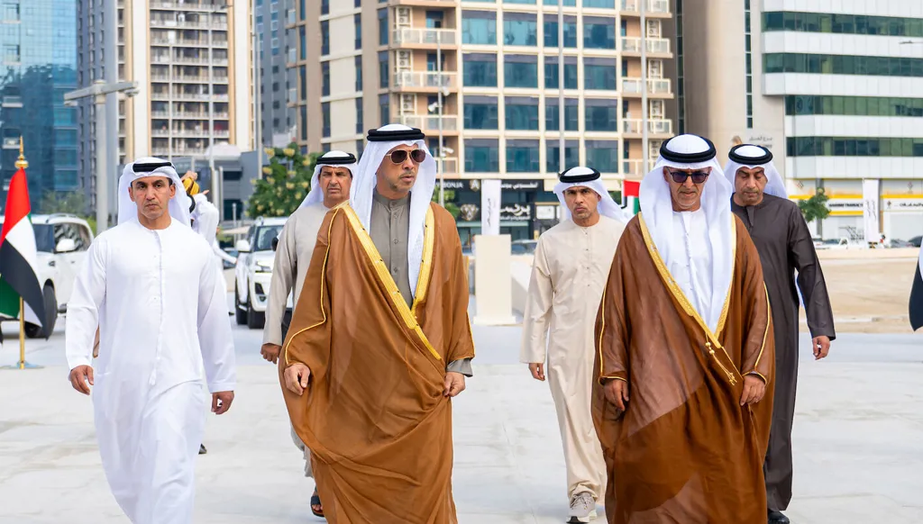 101 عريس يحتفلون بعرس جماعي في قصر الحصن بأبو ظبي