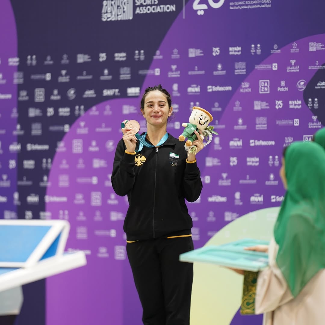 السباحة السورية إنانا سليمان.