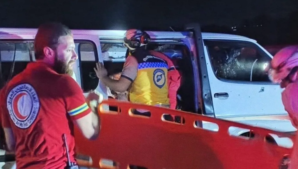 سبعة قتلى بإطلاق نار على حافلة عند جسر مصياف في ريف حمص