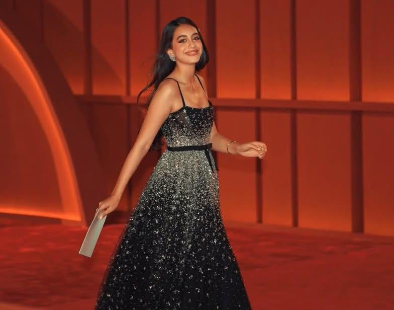 ياسمينا العبد في مهرجان الجونة السينمائي.