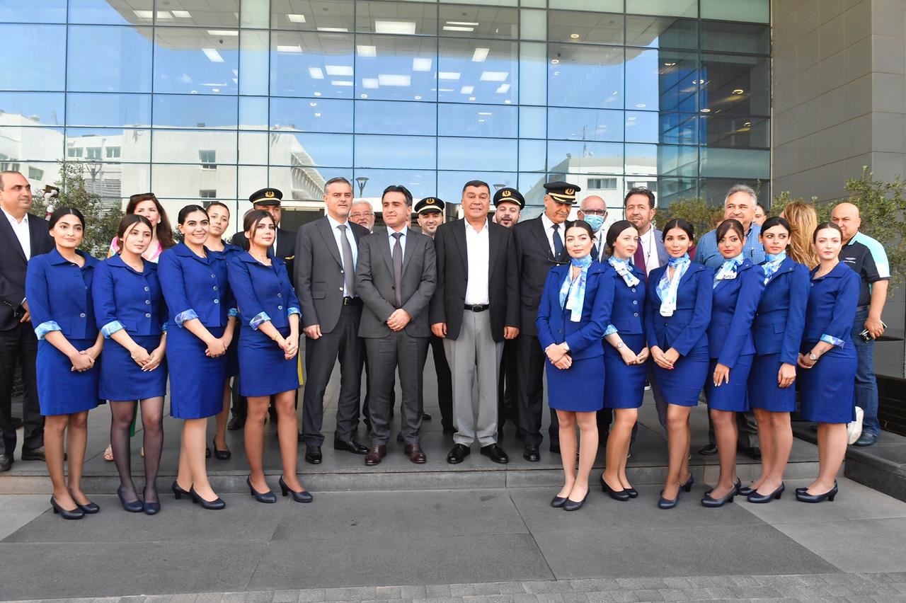 بالصور - جولة تفقدية لحمية في مطار بيروت