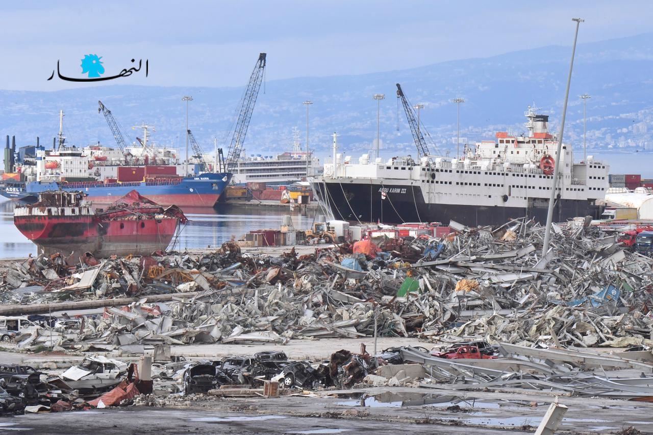 حميه يرحّب بشركات تريد إعادة إعمار المرفأ... ولكن بشرط