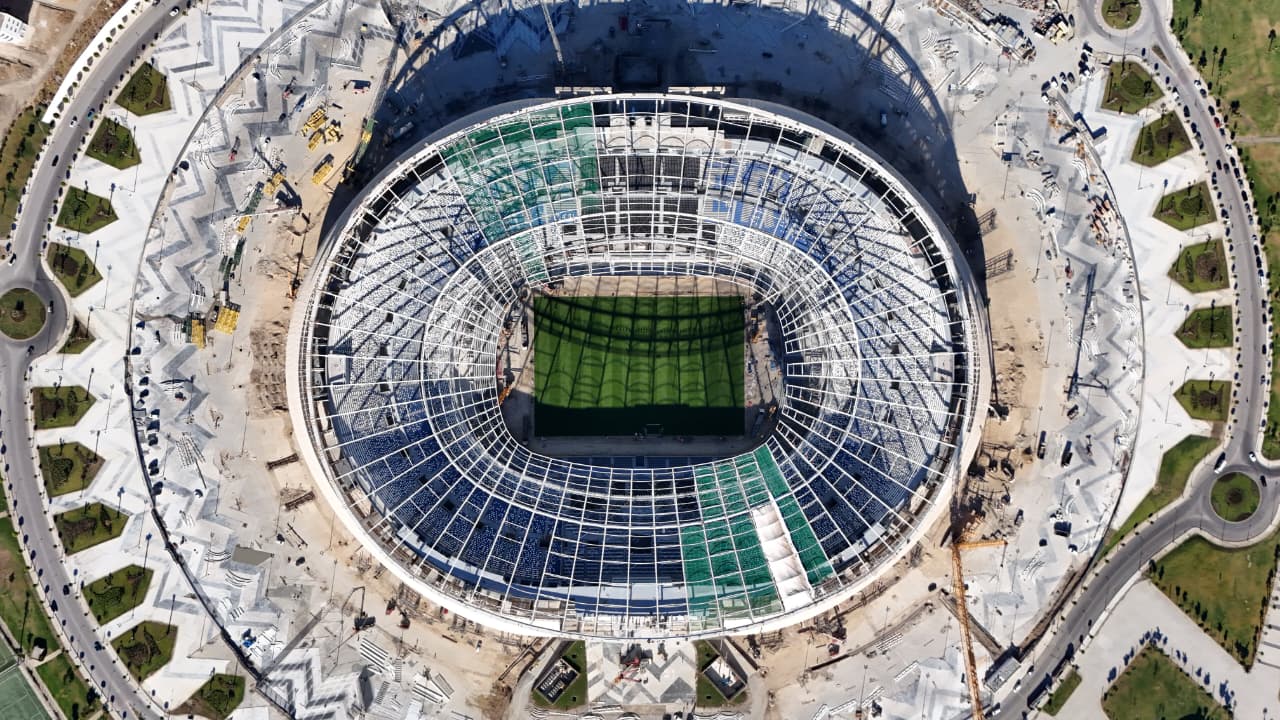 ملعب طنجة الكبير يستضيف مباريات في كأس أمم أفريقيا 2025 في المغرب. (وكالات)