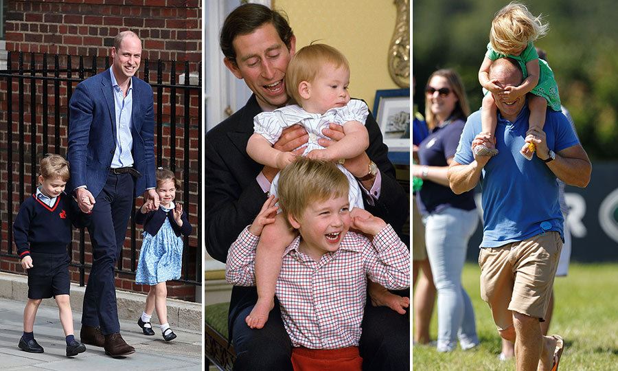 العائلة الملكية تنشر صوراً للاحتفال بعيد الأب عبر الأجيال