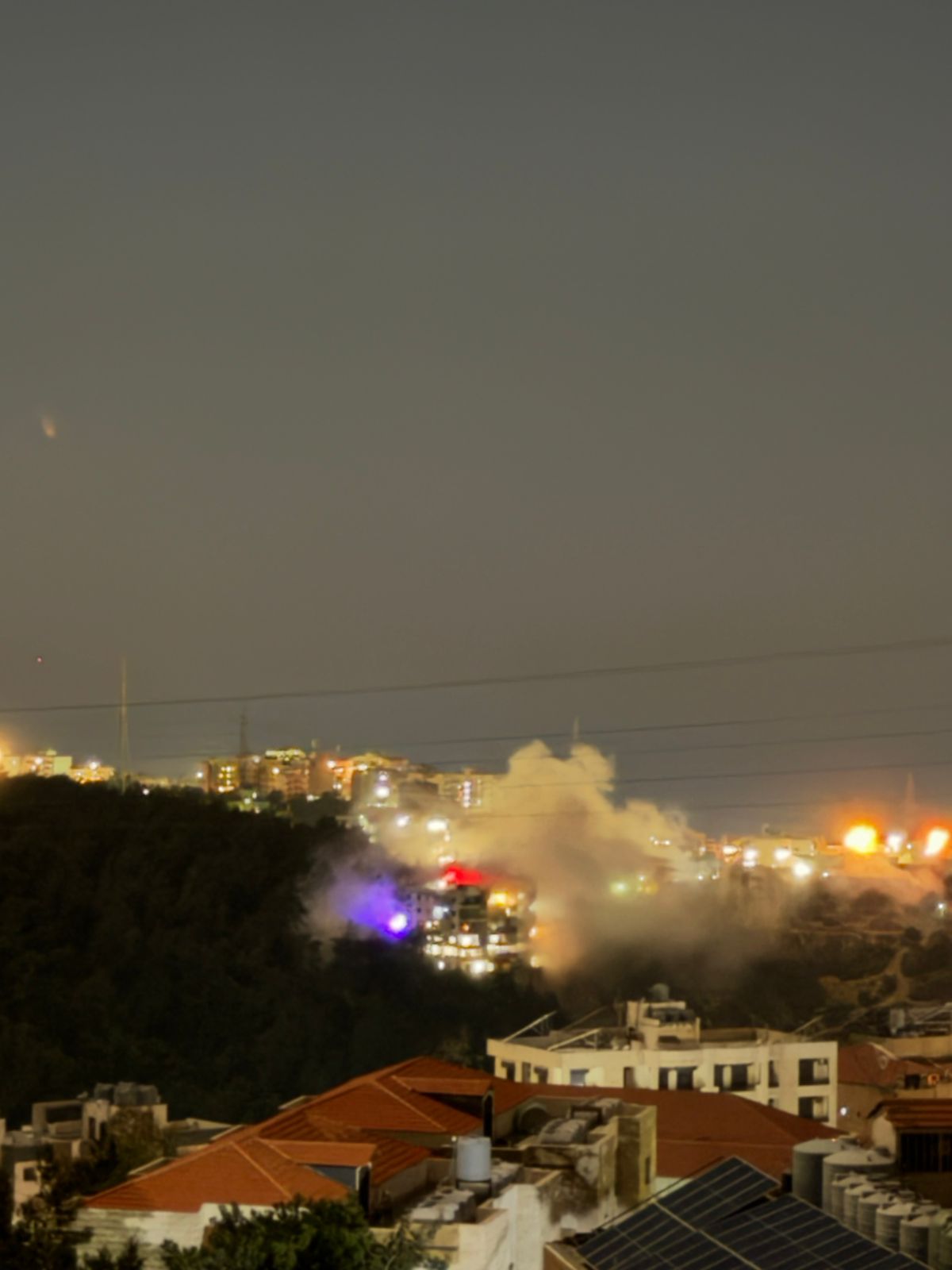 غارة إسرائيلية تستهدف عرمون (صورة متداولة/إكس).