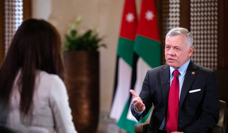 العاهل الأردني لـCNBC: أؤيد تشكيل تحالف عسكري في الشرق الأوسط