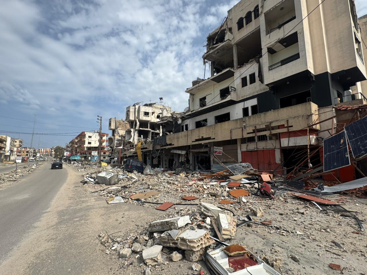 دمار في النبطية (سمير صباغ).