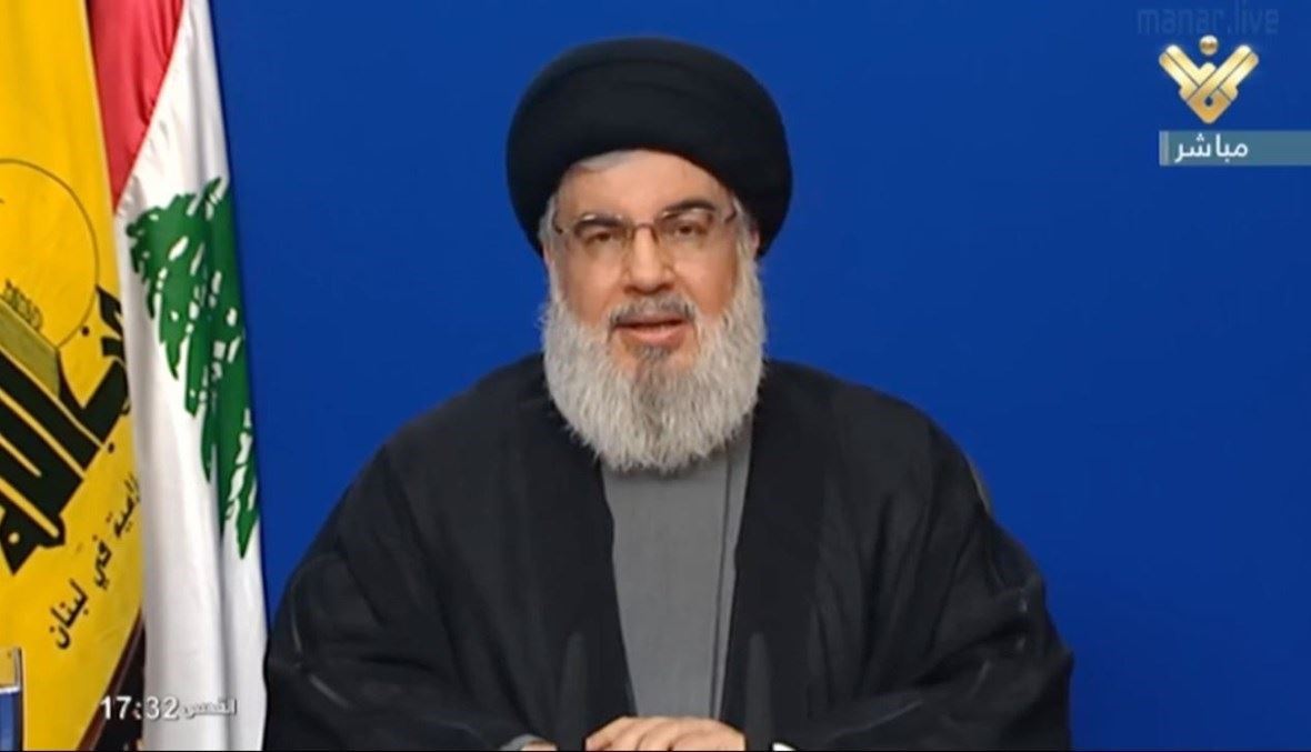 نصرالله: رسالة المسيّرات بداية متواضعة والمعادلة اليوم "ما بعد بعد كاريش"