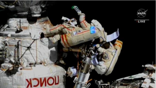 للمرة الأولى منذ أكثر من 20 عاماً ووسط الحرب الأوكرانية… رواد فضاء روس وأوروبيين في سير فضائي مشترك نادر