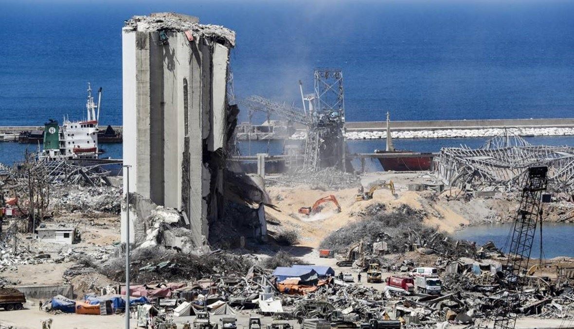 مرفأ بيروت بعد تفجيره (نبيل إسماعيل- النهار)