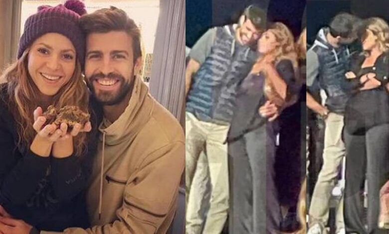 بيكيه يقبّل حبيبته الجديدة في العلن... فيديو يثير غضب شاكيرا