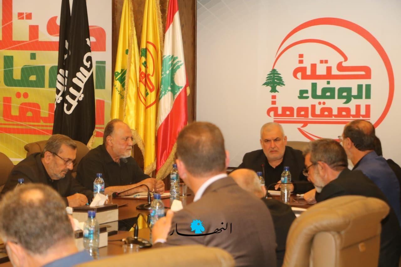 اجتماع سابق للكتلة (أرشيف النهار).