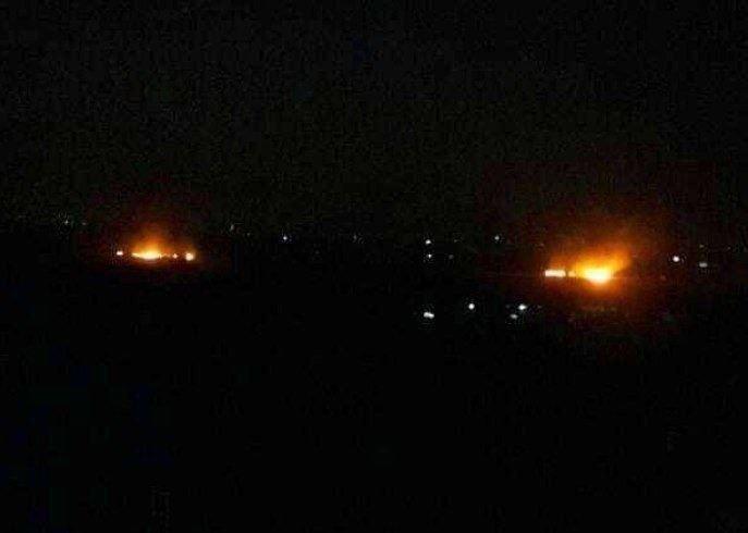 تزامناً مع هبوط طائرة إيرانية... قصف إسرائيلي يستهدف مطار حلب ومدينة دمشق