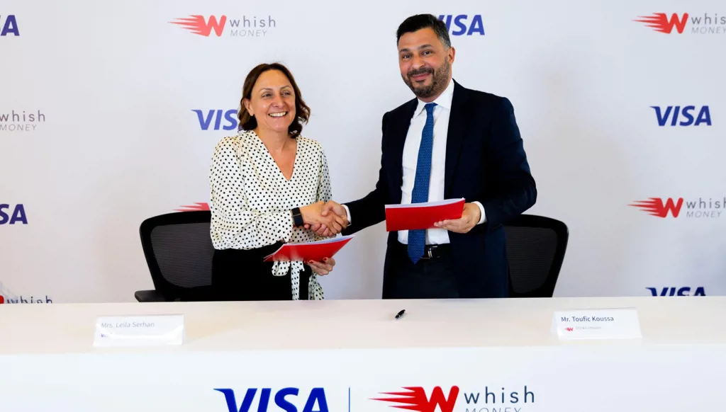Visa و Whish Money تتحالفان لإحداث نقلة نوعية في قطاع المدفوعات الرقمية إقليمياً وعالمياً