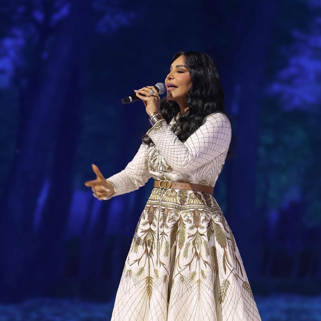 مكياج احلام الشامسي الفخم في دبي (إنستغرام)