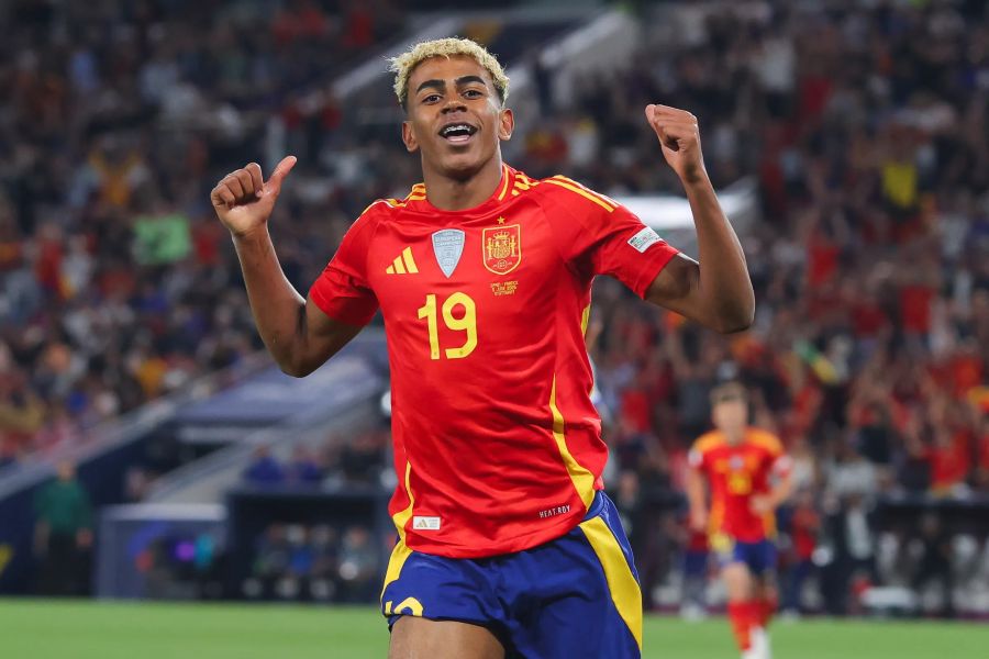 لامين يامال. (أ ف ب)