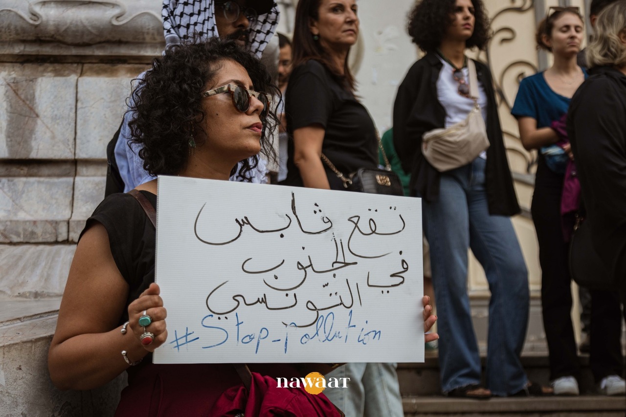 (محتجون في قابس.(النهار 