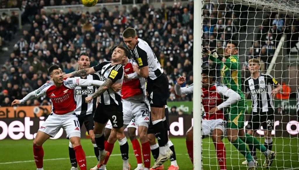 نيوكاسل يطيح بأرسنال من كأس الرابطة الإنكليزية