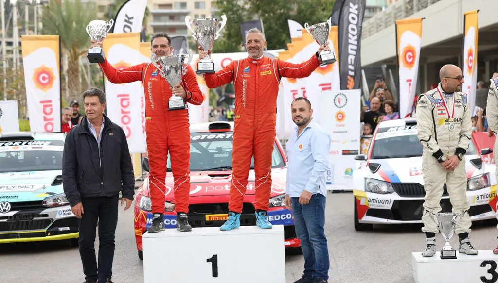 روجيه فغالي بطلاً لرالي الربيع