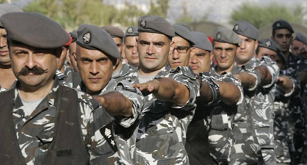 عناصر في قوى الأمن الداخلي. (وكالات)