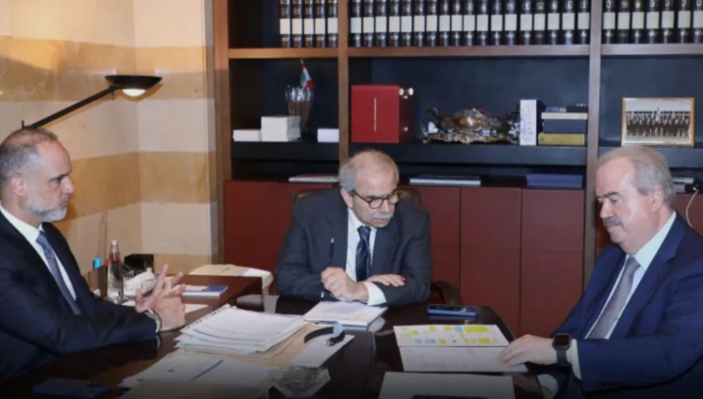 سلام استقبل وزيري المال والأشغال... وبحث مع كركي في أوضاع الضمان