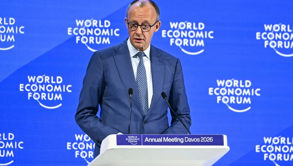 المستشار الألماني في دافوس: سندافع عن غرينلاند والدانمارك وشمال أوروبا