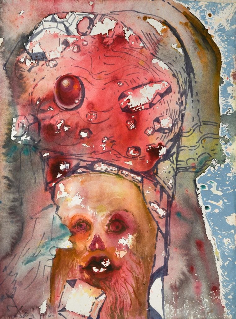 لوحة “السلطان العجوز“ لسلفادور دالي.