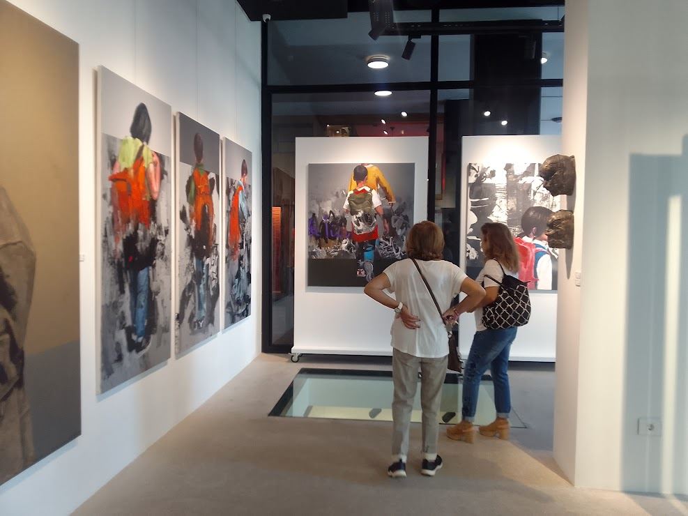 غاليري Art Scene والفنان العراقي رياض نعمة واحتفال صاخب في الجميزة! (صور)