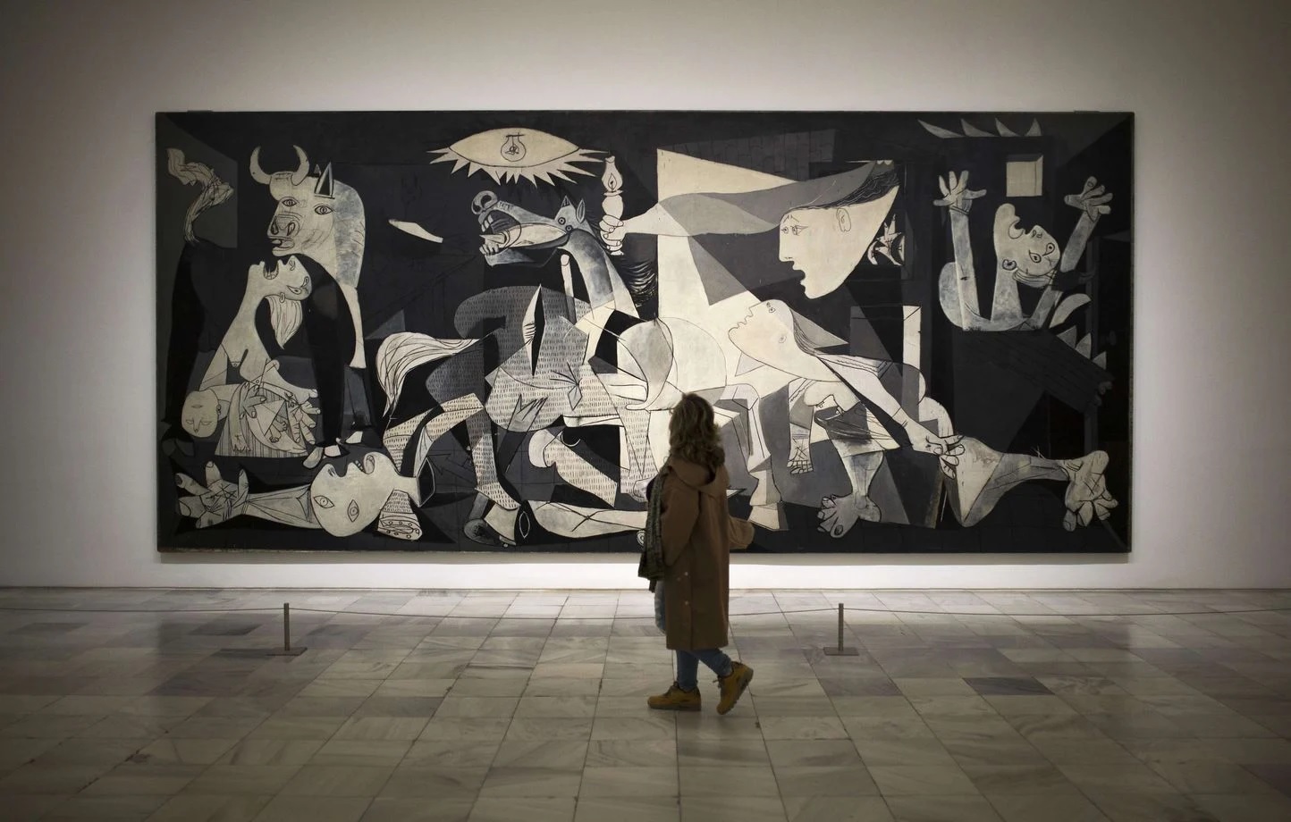 “غرنيكا“ في متحف الملكة صوفيا. (أ ب)