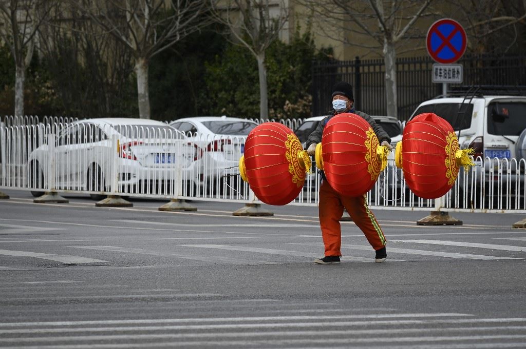 العاصمة الصينية بكين (أ ف ب).