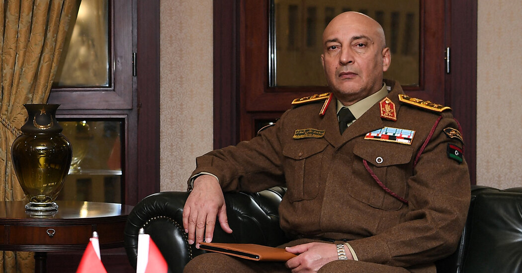 رئيس أركان الجيش الليبي محمد الحداد (مواقع)