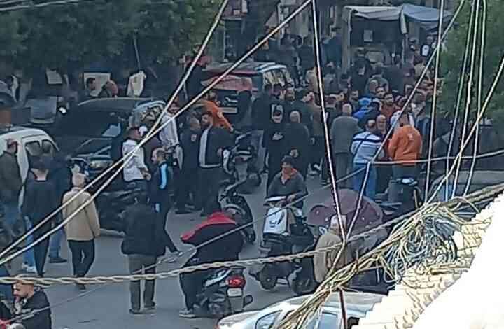 غليان الشارع بعد جريمة القتل. 