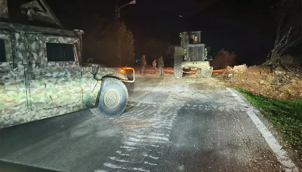 طريق وادي الحجير "سالكة" للجيش اللبناني بعد انسحاب القوات الإسرائيلية