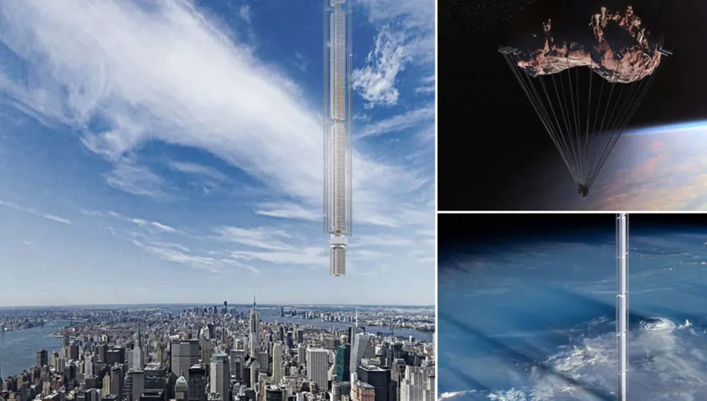 برج أناليما: أول ناطحة سحاب مُعلّقة من الفضاء ترسم مستقبل المدن خارج الأرض من دبي (فيديو)