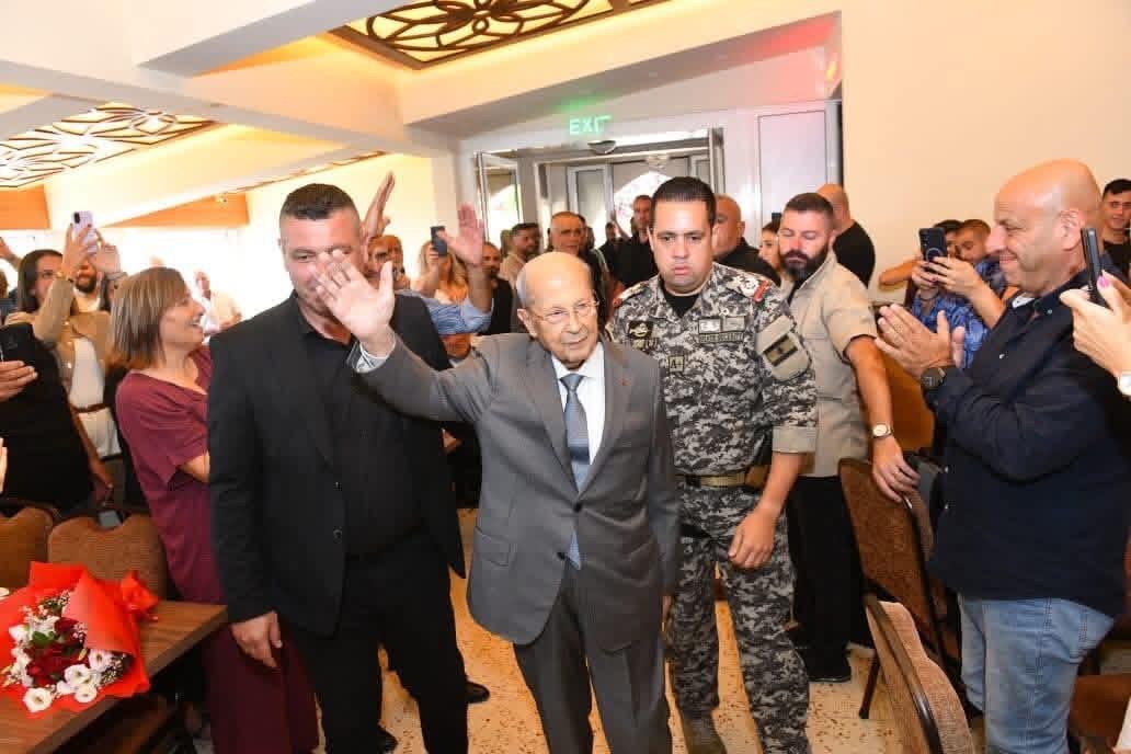 الرئيس السابق ميشال عون (النهار)