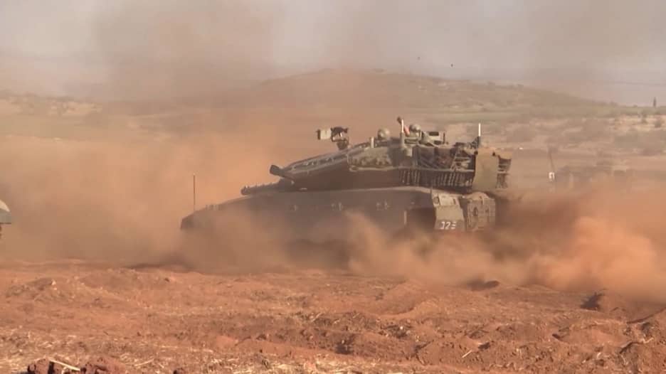 الجيش الاسرائيلي في جنوب لبنان (أ ف ب)