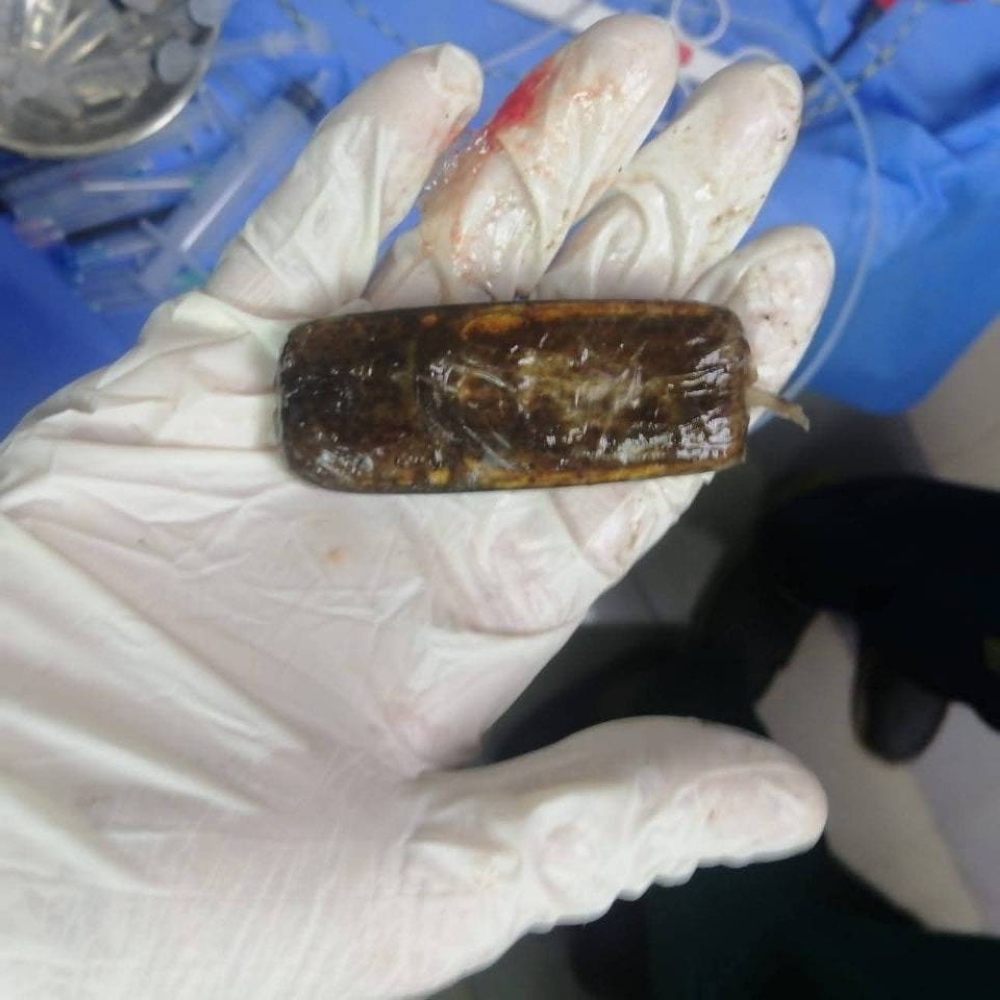هاتف في بطن سجين (انترنت)