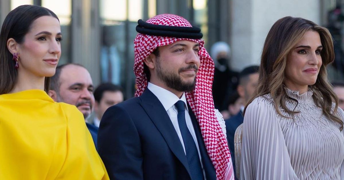الملكة رانيا تنشر تجهيزات زفاف وليّ العهد.. "نفرح بالحسين" (فيديو)