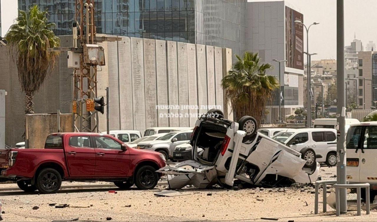 هجمات متزامنة من إيران واليمن ولبنان تضرب إسرائيل (صورة متداولة/إكس).