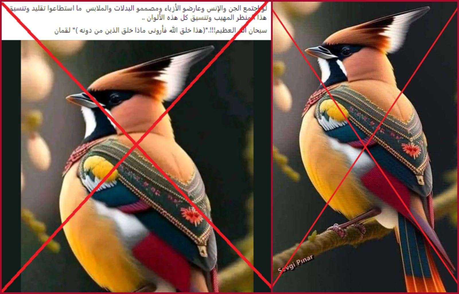 "طائر مهيب من خلق الله"؟ إليكم الحقيقة FactCheck#