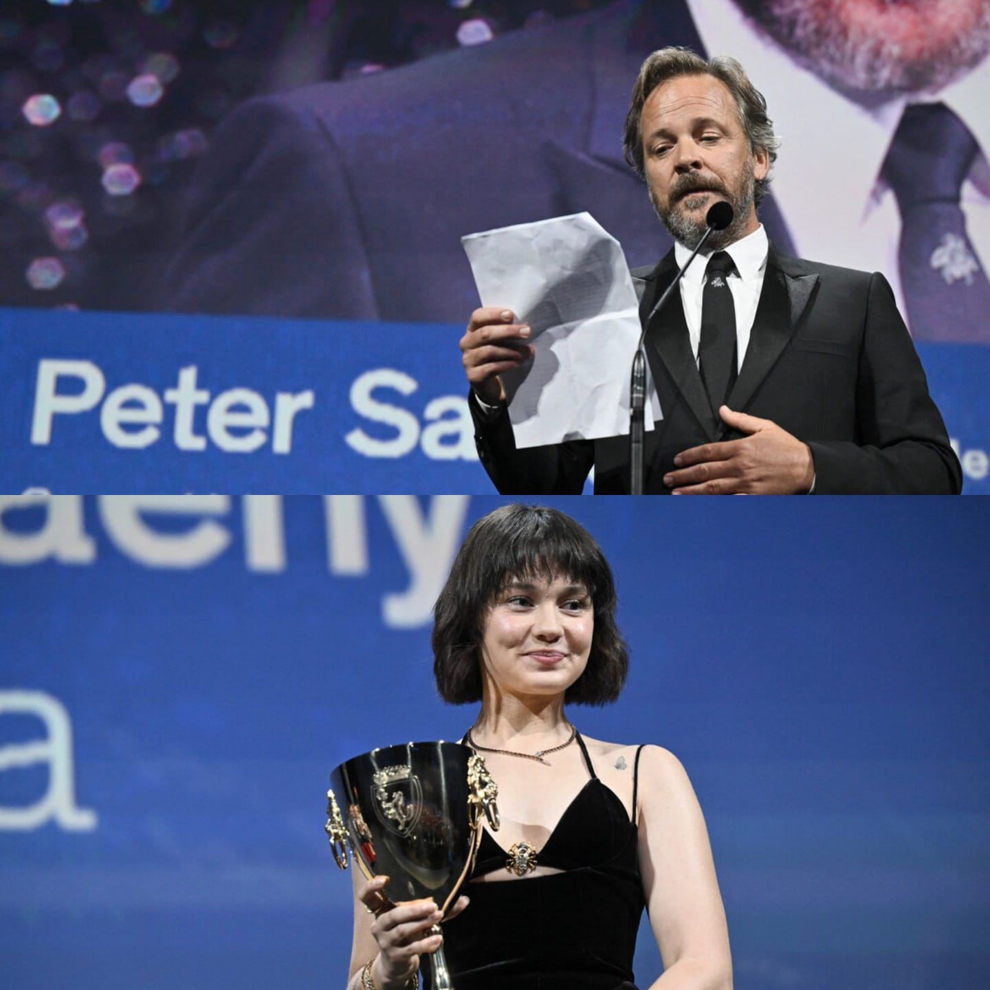 الأميركيان بيتر سارسغارد وكايلي سبايني يفوزان بجائزتي التمثيل في مهرجان البندقية