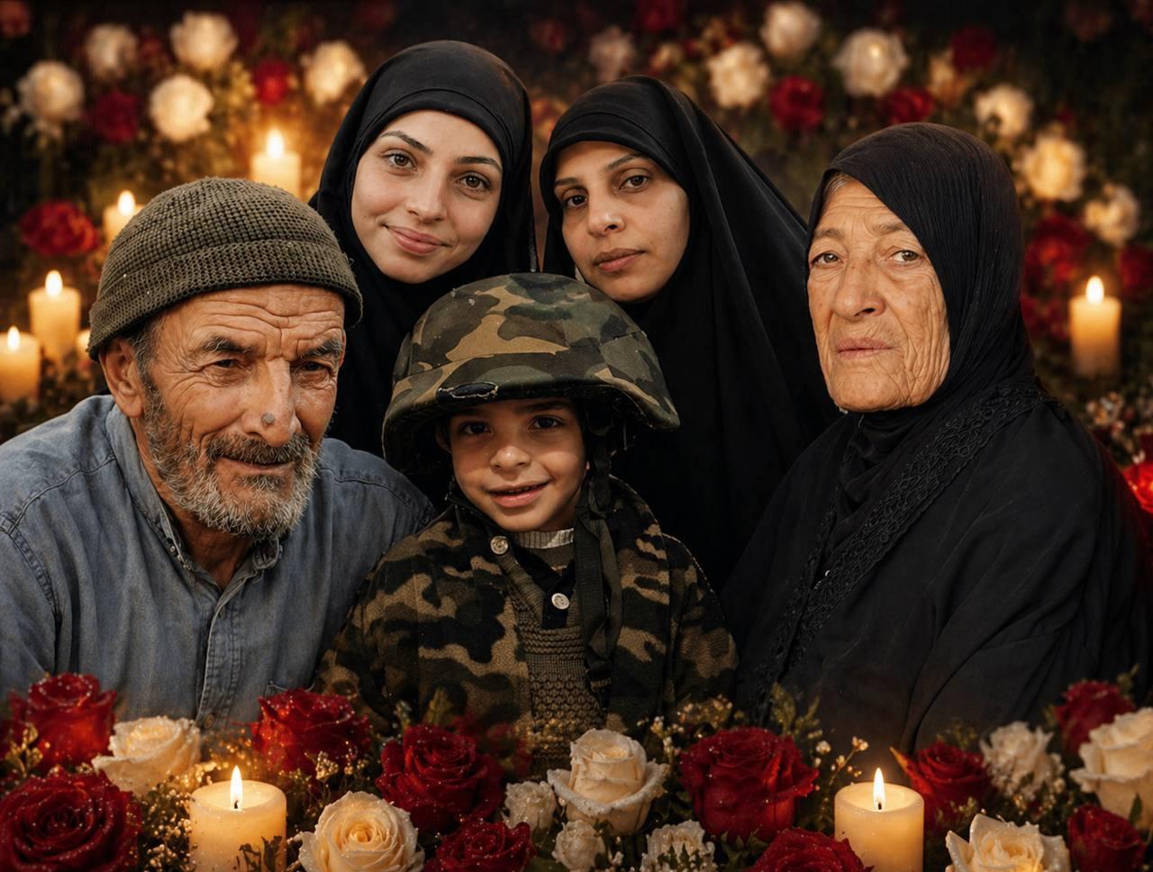 ضحايا الغارة على بلدة جبشيت، قضاء النبطية