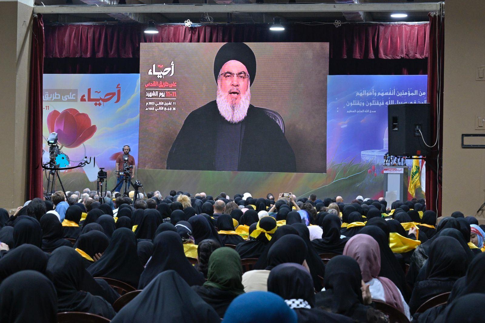 نصرالله يُعلن ارتقاء العمليات في الجنوب "كمّاً ونوعاً وعمقاً": يجب أن تبقى العيون على الميدان