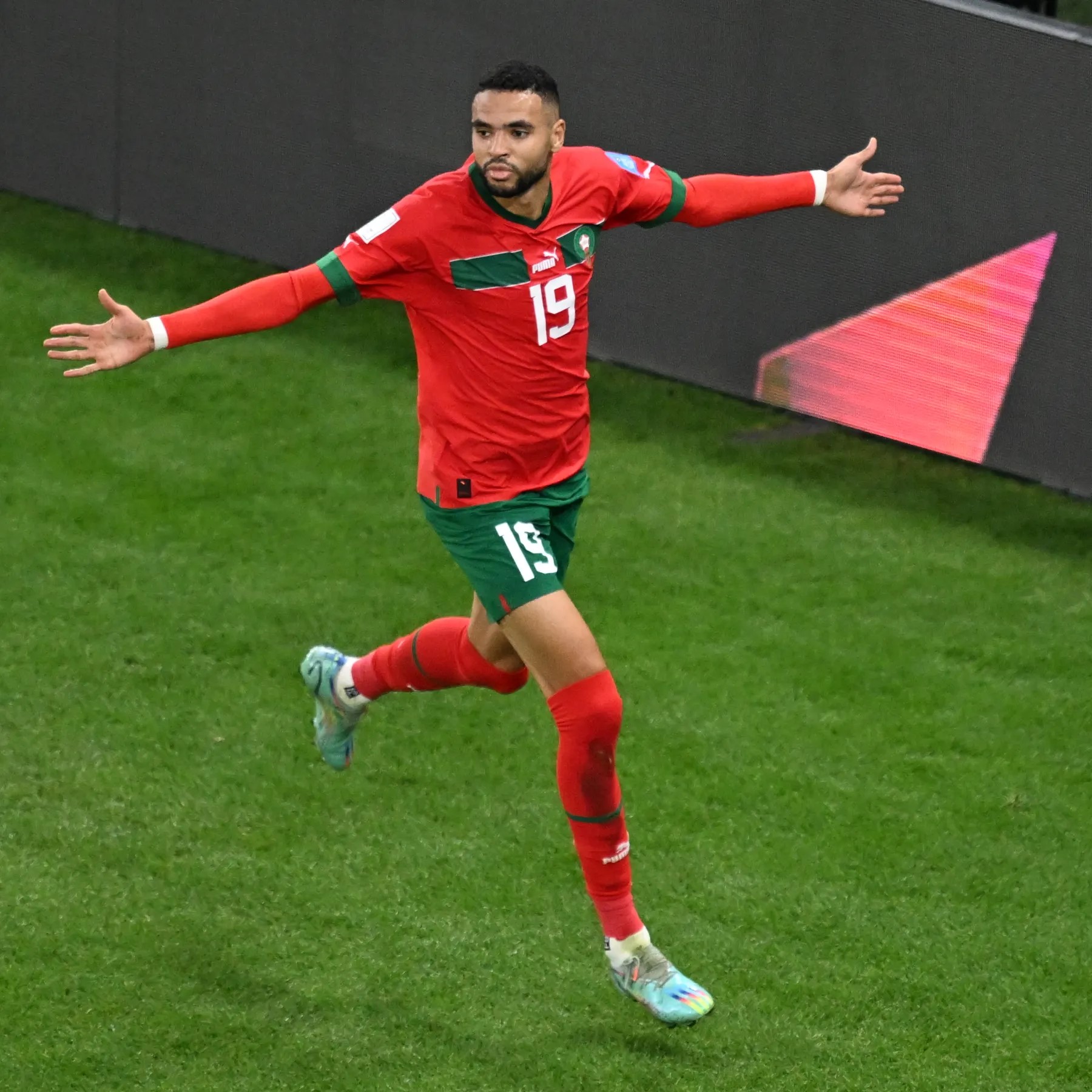 يوسف النصيري. (أ ف ب)