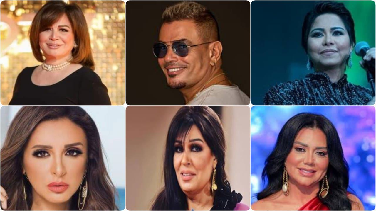 صُلح أنغام وأصالة، وفستان شيرين عبدالوهاب... كيف استقبل المشاهير العام الجديد؟
